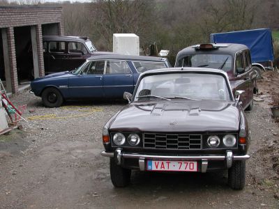 Belgie P6-Estate en diverse taxi's