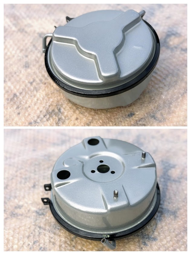 Rover 3500 V8, divers poedercoatwerk gereed !