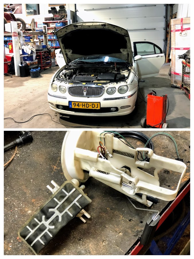 Rover 75 1.8 automaat "brandstofpomp...."