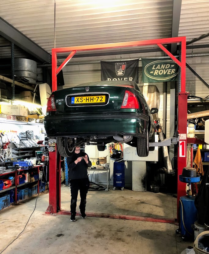 Rover 416 APK klaar maken