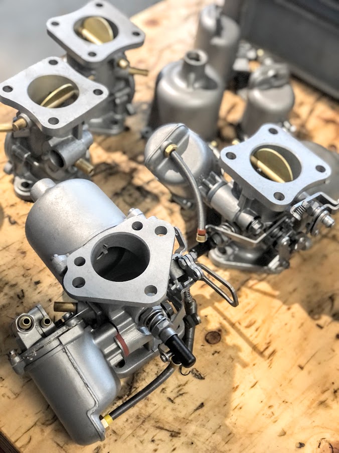 Carb parts clean and ready !