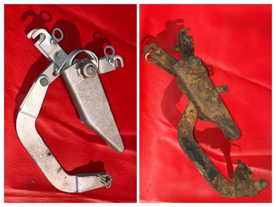 P6 rear brakes : overhauling