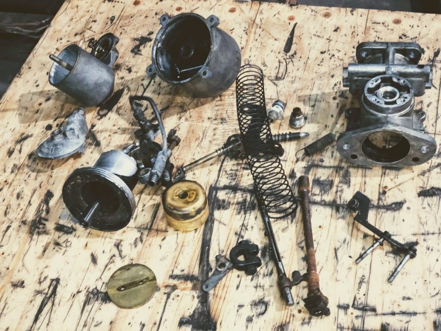 Rover P4 110; SU HD8 carburateur revisie