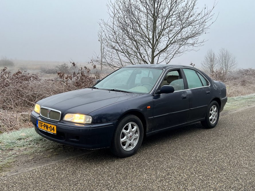Inruiler binnen : Rover 618 - 1998 Blauw NIEUWE APK