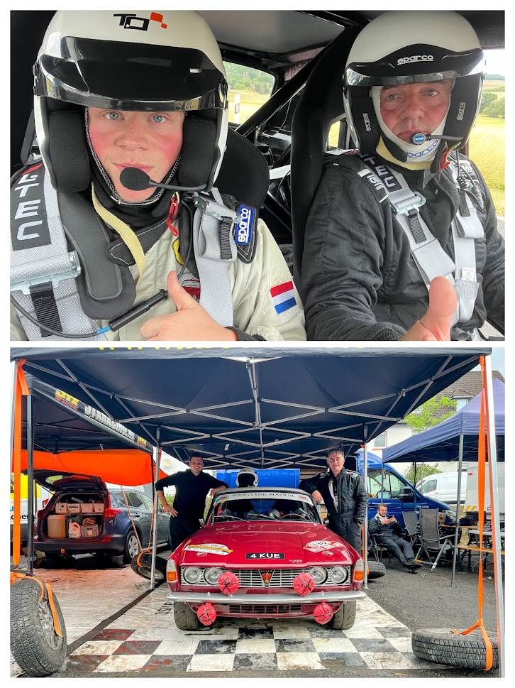 Dag 3 : NAVI WISSEL - Eifel Rallye Festival 2023 - Rover P6 2000TC 1965