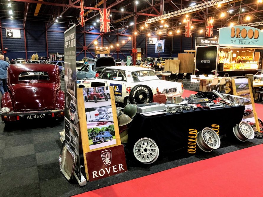 British Car Club Day 22.10.2023; CLASSIC-ROVER parts aanwezig !!