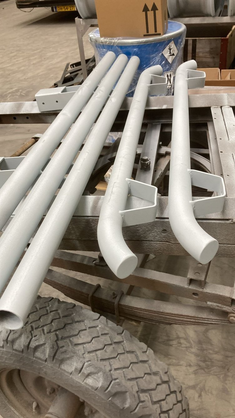 Bumpers DAKAR 4x4 na stralen & schooperen