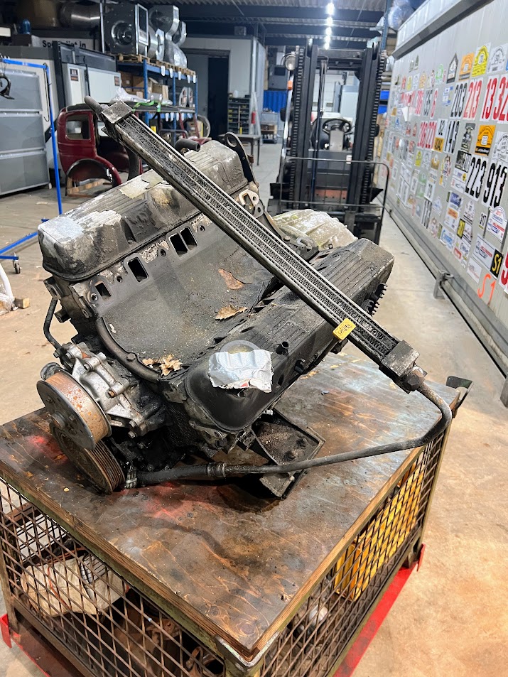 "verse" donor V8 voor de RRC Dakar 4x4