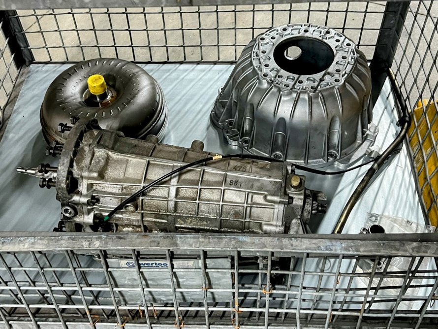 Gereed voor inbouw : setje ZF4HP tbv Rover P6 3500