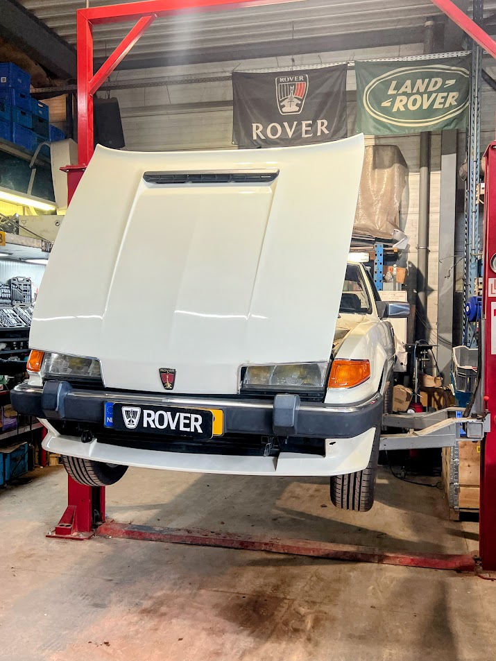 Mooie SD1 binnen; V8 opstarten & remmen