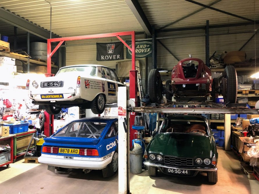Rover; van pre-war (10 Special), rally tot aan complete restauratie