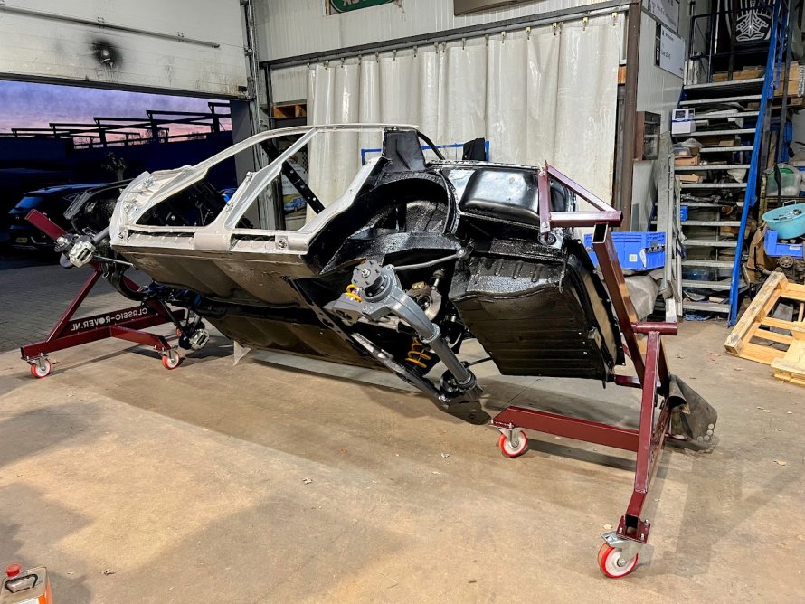 finish ! : Techno Classica : P6 "body aan het spit" - gereed!