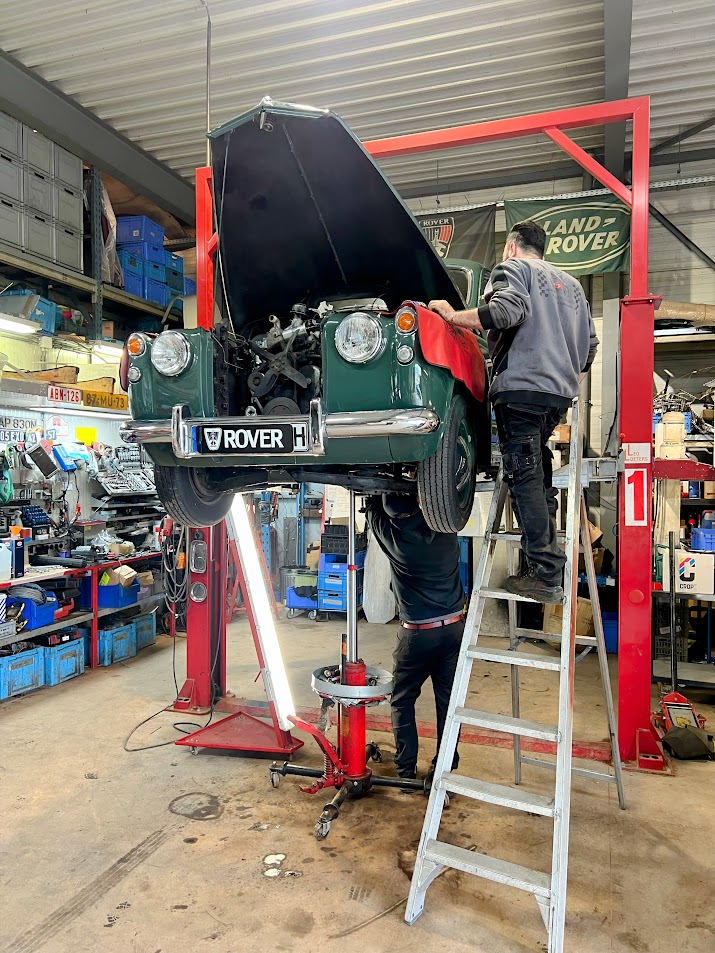 Rover P4 75 engine swap