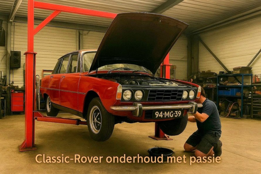 Classic-Rover ; door passie gedreven....