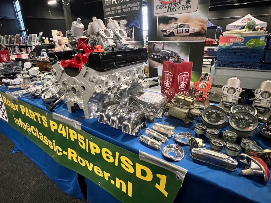 British Car Club Day - Classic-Rover parts NL was there.....
