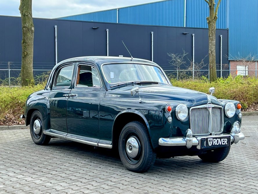 Rover P4 95 (1963) : voorzien van elektrische stuurbekrachtiging ...