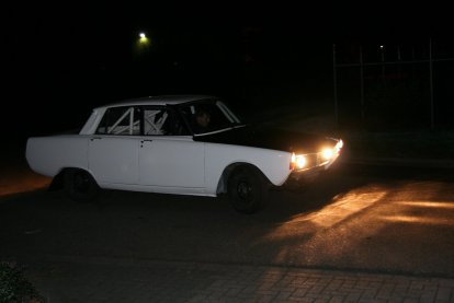 De eerste rondjes...... SUPER GEVOEL !!