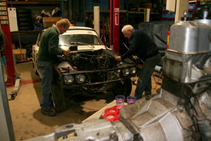 10.01.2013 "De motor & bak zijn er uit".....