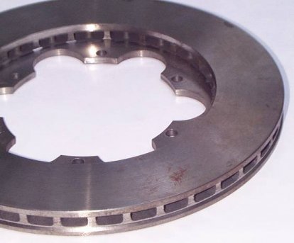 de "basis" geventileerde remschijf