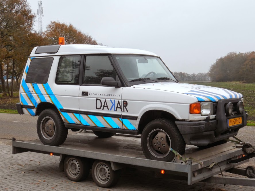 21.11.2014 Nieuwe Disco I : onze "service auto" 