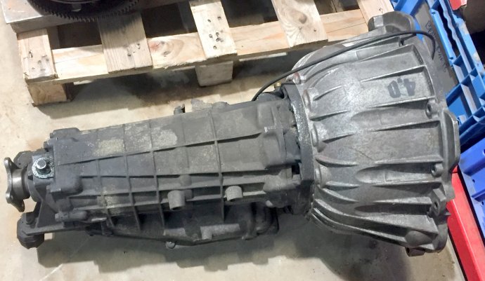 Rover V8 BW35 naar ZF4 automaat, HET BEGIN IS ER !!