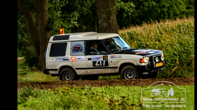 Disco als S1 "sleepauto" Hellendoorn rally 2017