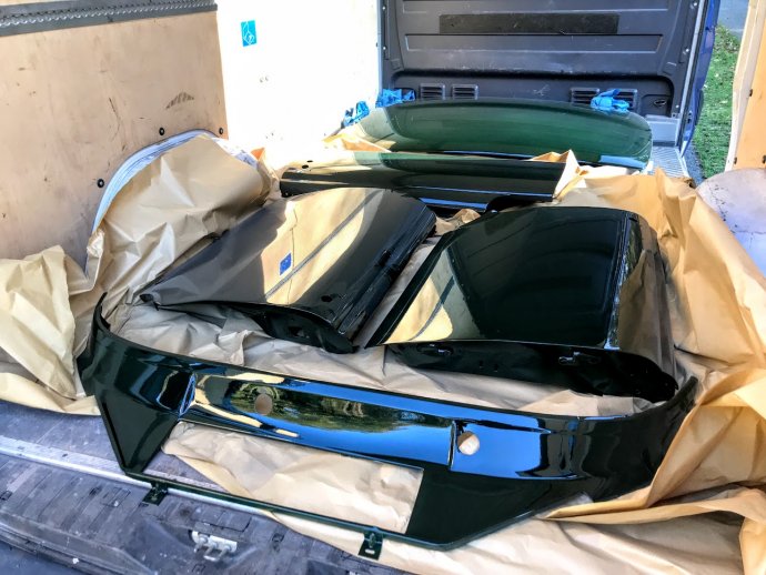 P6 spuitwerk gereed voor montage!