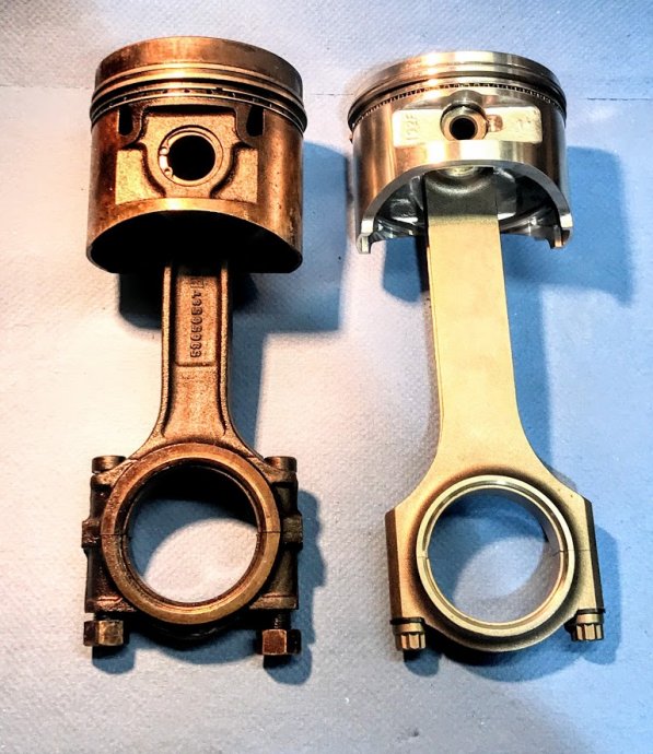 Rover P6 4 cilinder motoren : binnenkort aangepaste DRIJFSTANGEN/ZUIGERS leverbaar