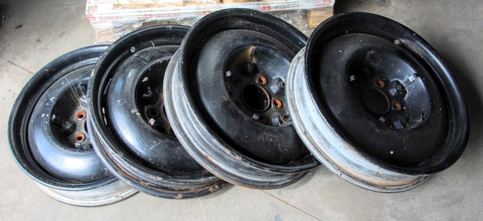 Rover 14 Special spaakwielen