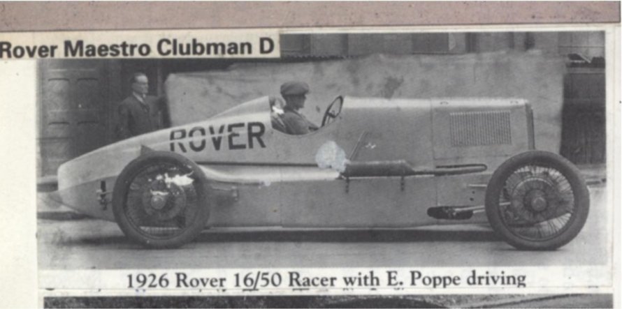 Rover 16/50 Racer 1926