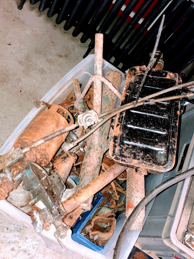 Rover P2 onderdelen uitzoeken.....