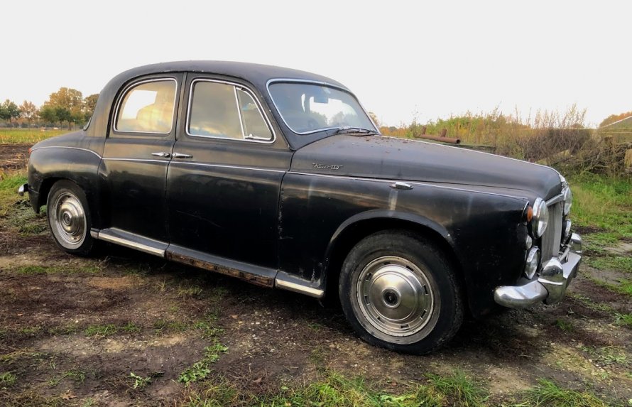 sneak preview restauratie : Rover P4 110 ........ aanvang 2021