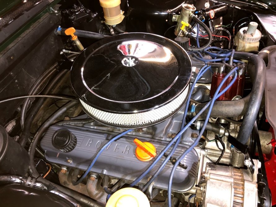 Rover P6 V8 3,9 - Edelbrock