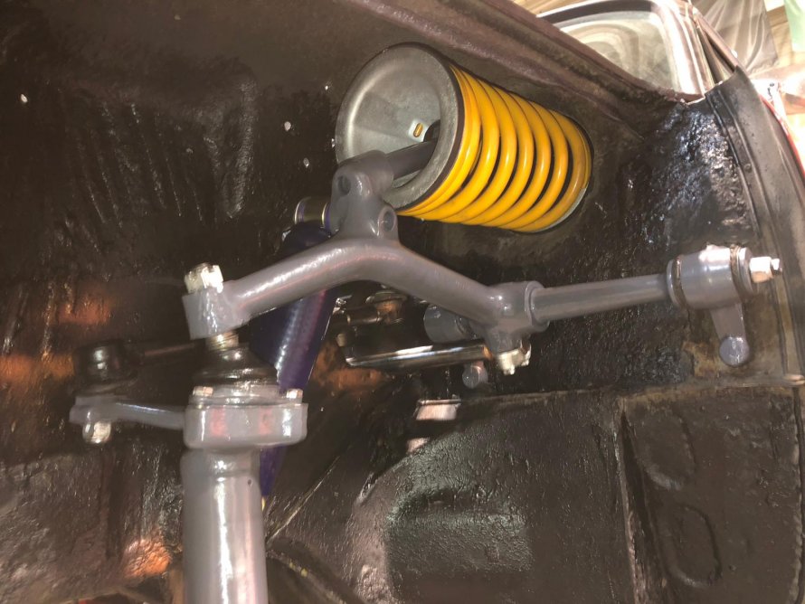 Rover P6 3500 update; auto staat weer op z