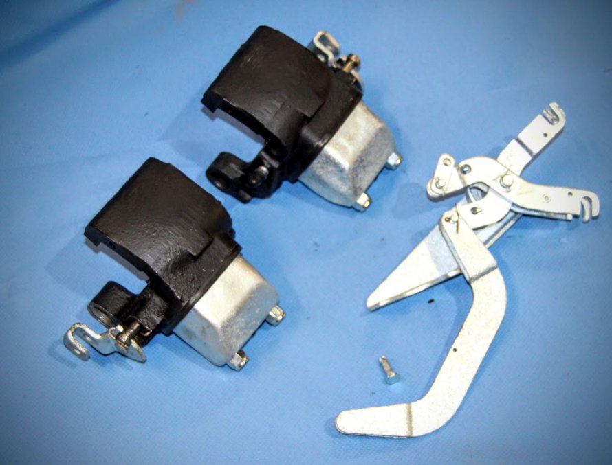 P6 rear brakes : overhauling