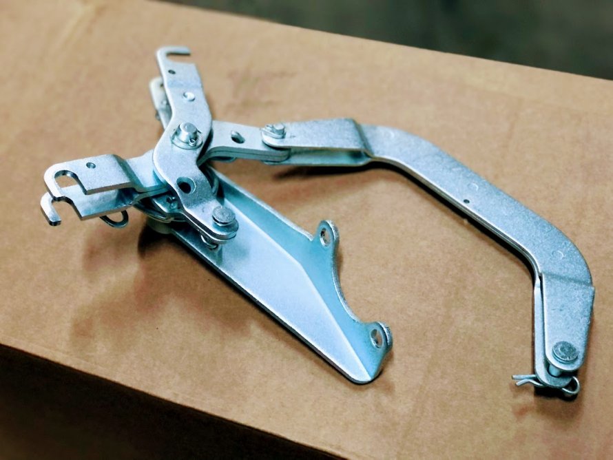 P6 rear brakes; gereed voor samenbouw