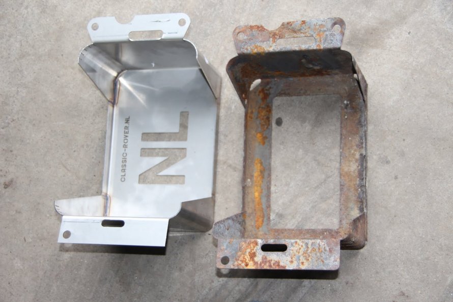 P6 accubak nieuw in duurzaam RVS !!