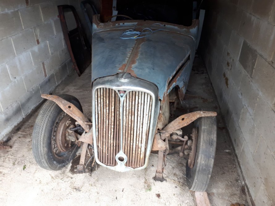 Rover P2 14, ideale basis voor "Special".....
