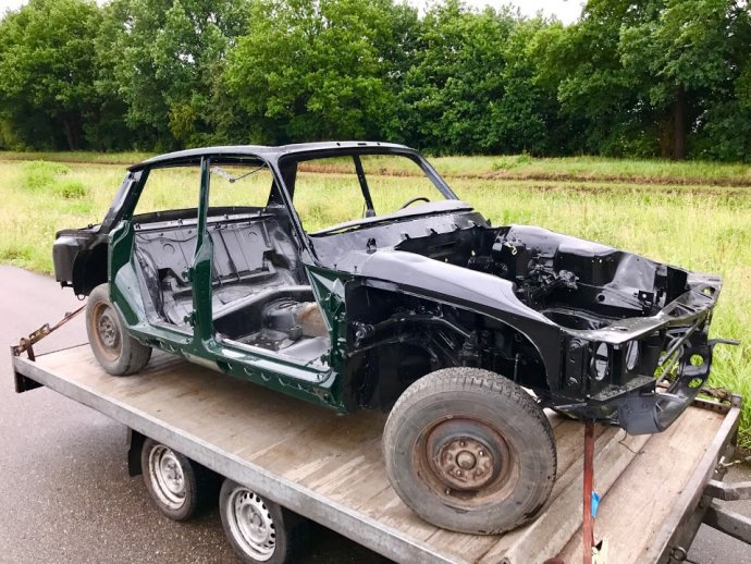 Rover P6 3500 restauratie