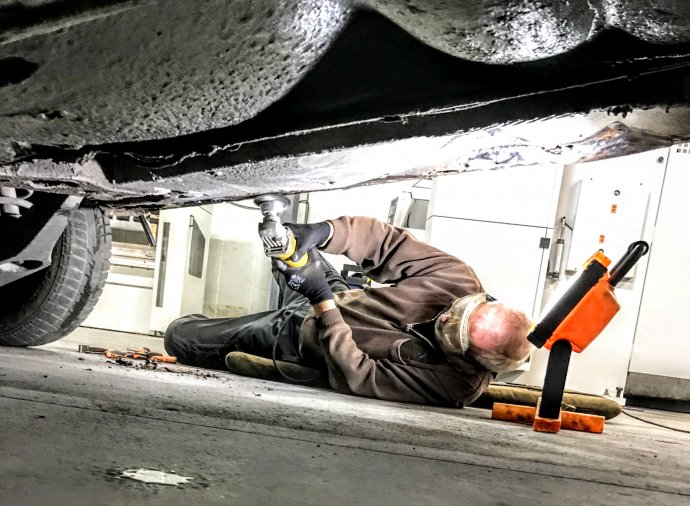 P6 van Rob, veeeeel laswerk, maar schiet mooi op !!