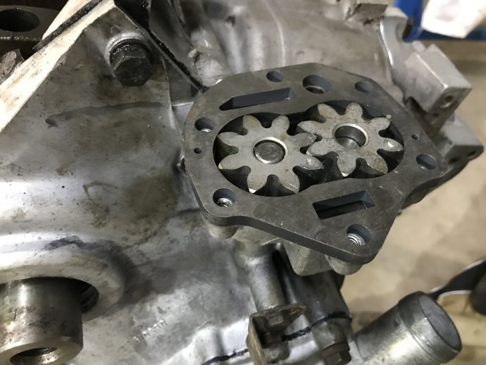 Aanpassing oliepomp P6 hoge druk