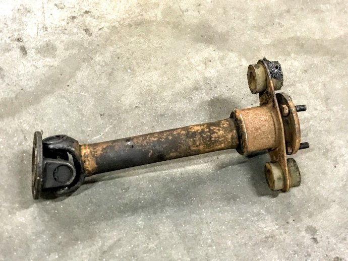 Rover P4 V8 project : aandrijfas