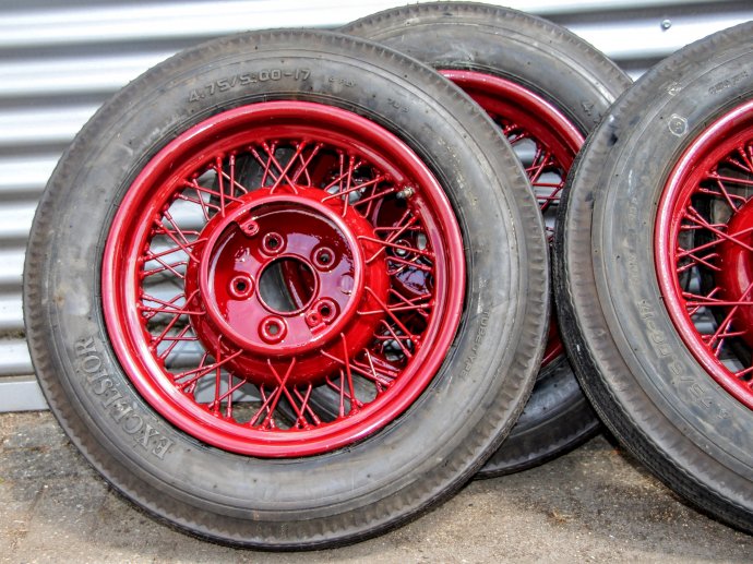 Rover 14 Special spaakwielen