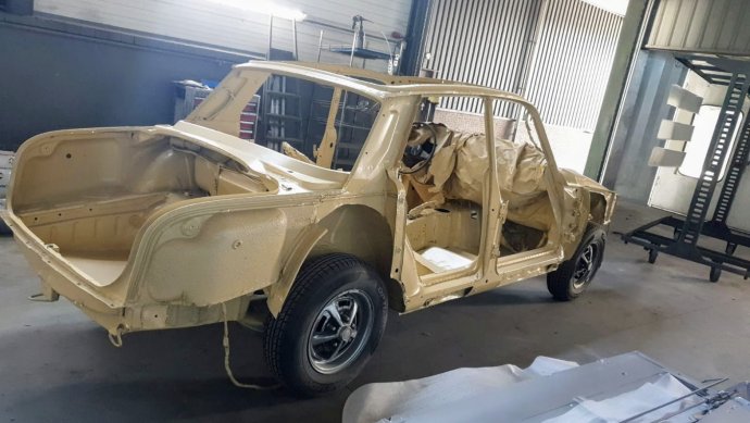 Restauratie P6 3500S, komt schot in...