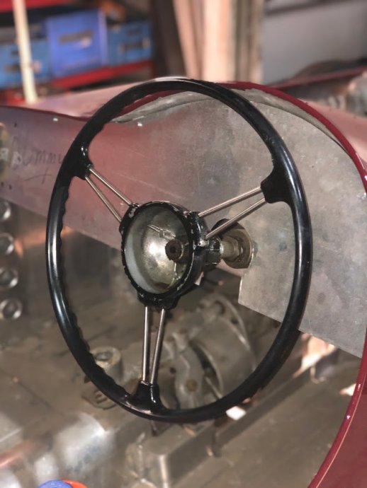 dit stuurwiel gaat het worden....