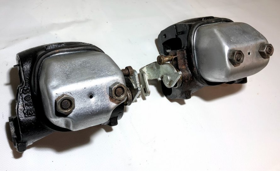 Rover P6 rear brakes : overhaul