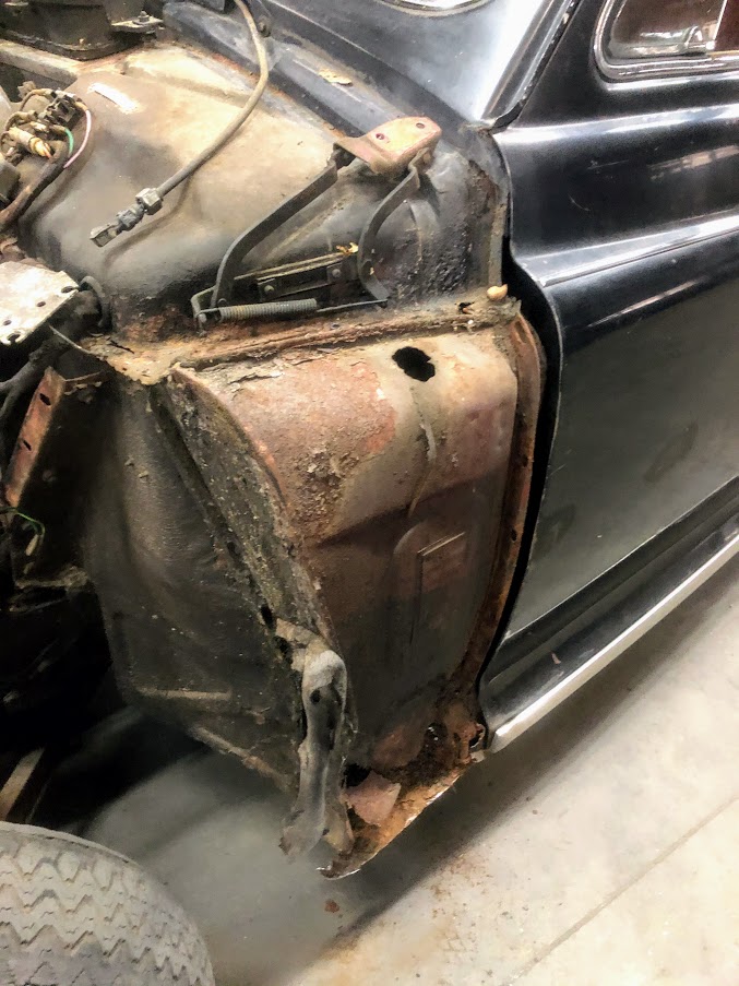 Update : Rover P4 110 demontage