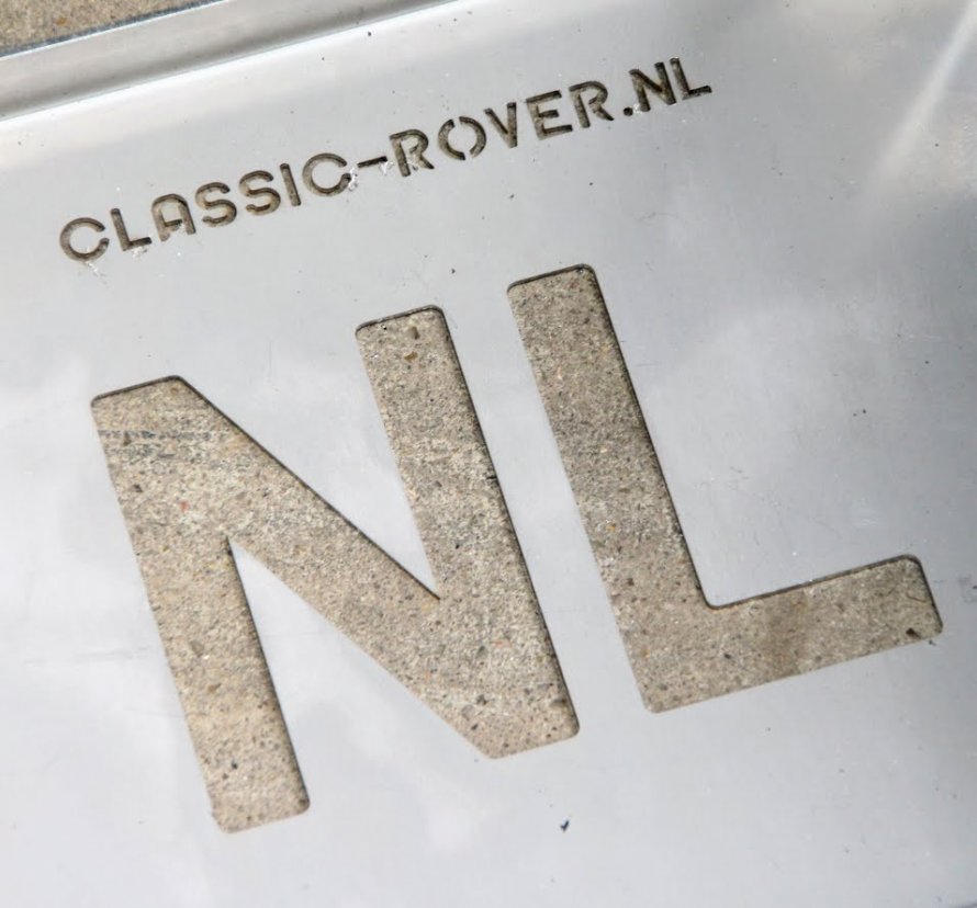 P6 accubak nieuw in duurzaam RVS !!