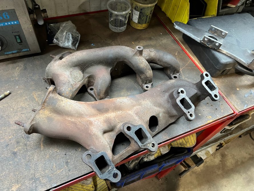 Rover SD1 uitlaat refurbished