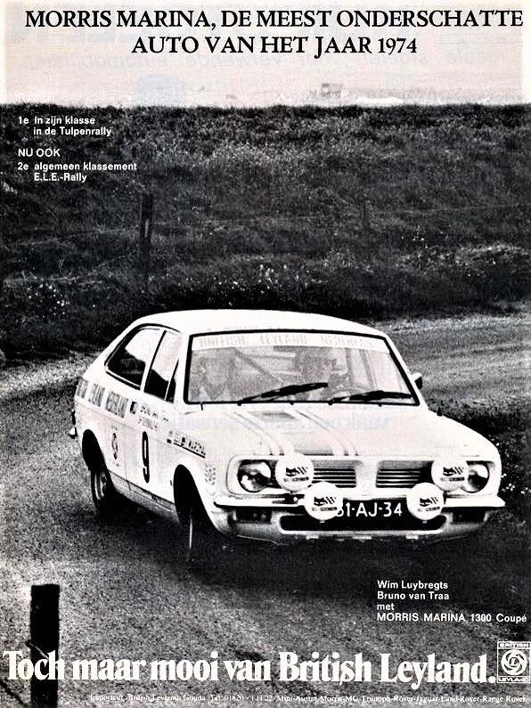 "toch maar mooi British Leyland"